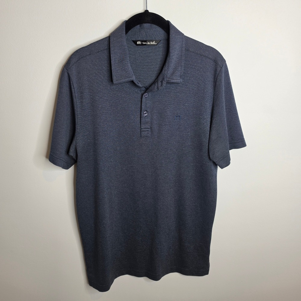 Travis Mathew Polo Shirt Mens Medium